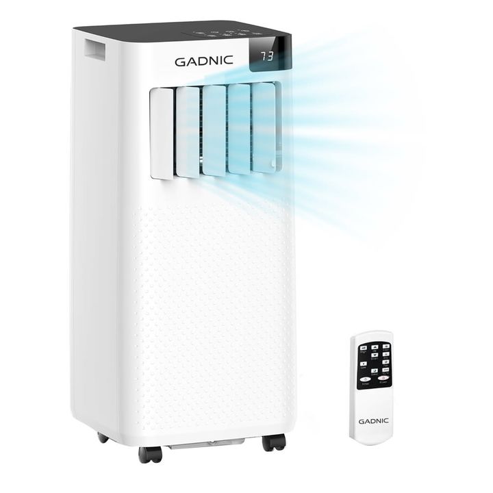 Aire Acondicionado Portátil Gadnic 2600 W 2300 Frigorias Frio con Control Remoto - Vista 1