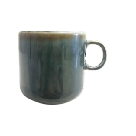 Set 12 Tazas De Té Cobalto Bold Reactivo Porcelana Germer Cobalto Bold Reactive