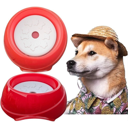 Bebedero Antiderrame Mediano Perro Gato Mascota 600cc