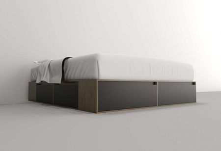 Box 1,80m 4 Cajones 2 Puertas Nogal L. Negro M. Tables