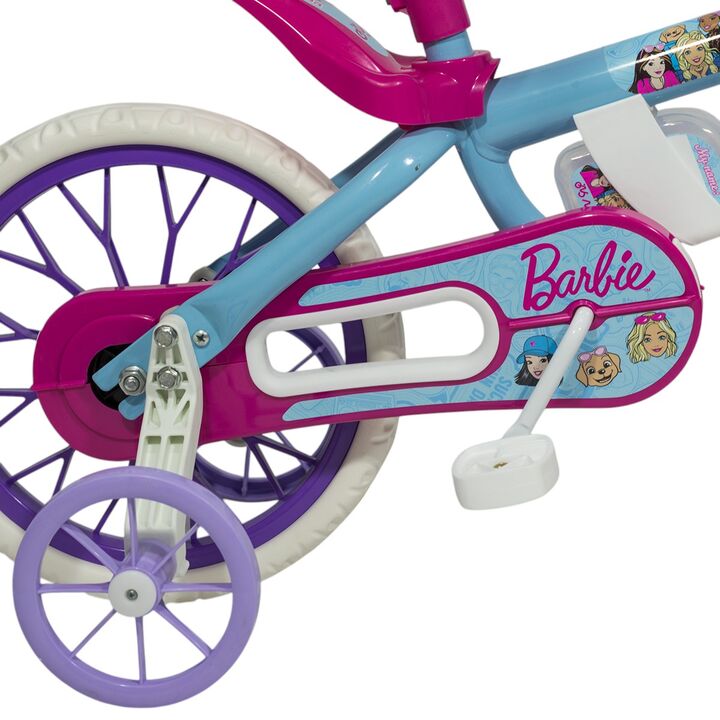 Bicicleta Nathor Barbie Rodado 12 - Vista 7