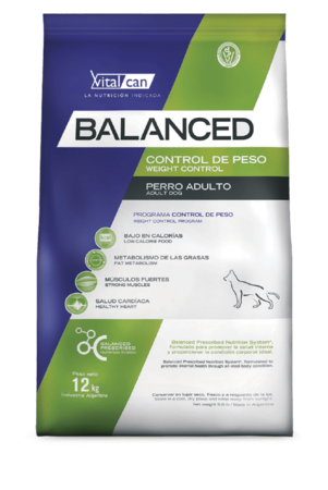PERRO BALANCED CONTROL PESO x 20kg
