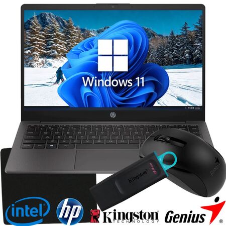 COMBO NOTEBOOK  HP 250 G9. PROCESADOR INTEL CORE 5 1334U -16 GB RAM y SSD DE 512GB  +WIN 11 + MOUSE INALAMBRICO +  MOUSE PAD + PEN DRIVE DE 64 GB.