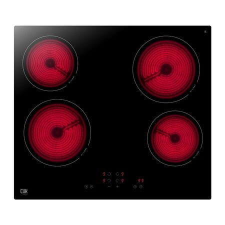 Anafe Vitrocerámico Cuk by Gadnic Eléctrico 4 Hornallas