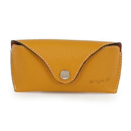 ESTUCHE LENTES MOSTAZA