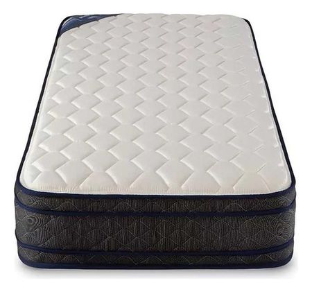 Colchón 1 Plaza Y Media Resortes Piero Bahia Jack 100x190 Cm