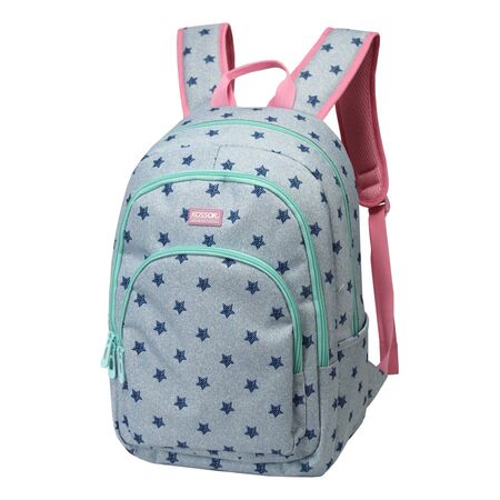 Mochila Kossok Love Escolar Reforzada Premium ESTRELLAS Liso