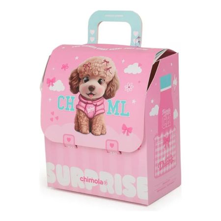 Chimola Surprise Backpack Poodle St176 Rosa