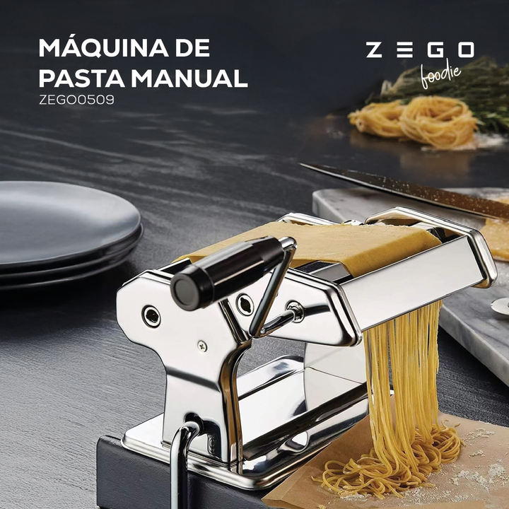 Maquina Fabrica Pastas Amasa Fideos Acero Inoxidable Zego - Vista 4