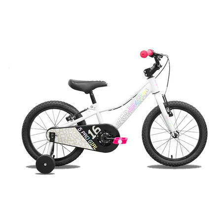 Bicicleta Slp Niño 5Pro Girlr16 Blanco-Rosa-Gris 260