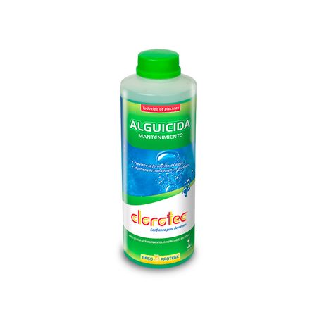 Alguicida Líquido Mantenimiento Piletas 1 Lts Clorotec