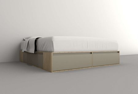 Box 1,80m 4 Cajones 2 Puertas Olmo F. Gris C. Tables