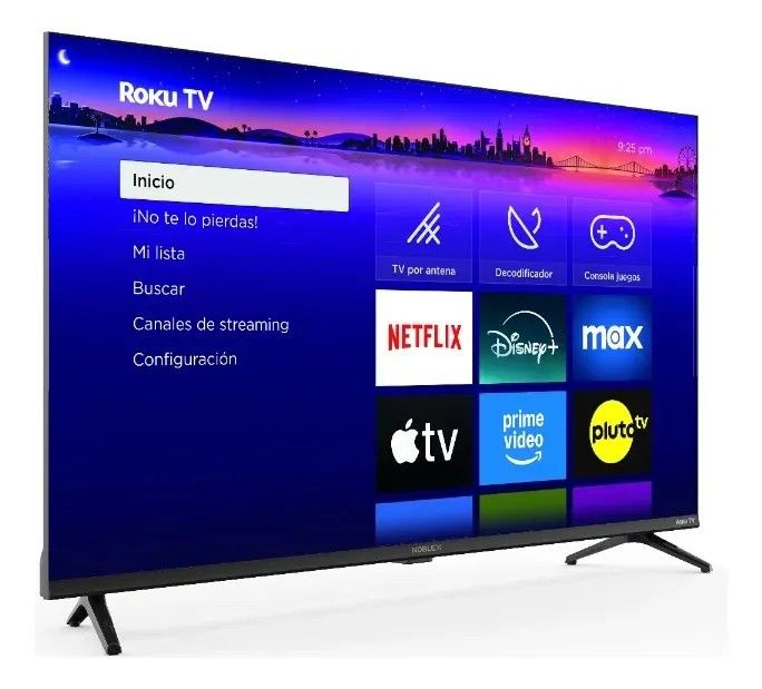 TELEVISOR NOBLEX 40" SMART FHD ROKU TV - Vista 3