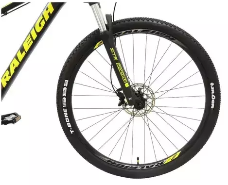 Bicicleta Mtb Raleigh Mojave 4.5 R29 Cuadro 21 Negro Amarillo - Vista 3