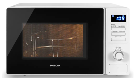 Microondas Philco Digital 28 Litros Digital C/grill Blanco