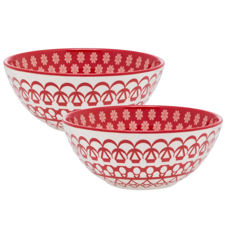 Bowl Renda X 2 - 16 Cm/600 Cc