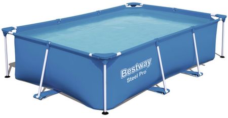 Pileta Estructural Rectangular Bestway De Lona 2300L Steel Pro