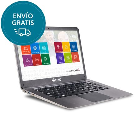 Notebook MCF T2-37 Intel N4020 4GB 128 GB 14" Color Gris EXO 