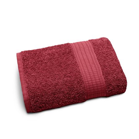 Toalla Felpada Dakota 50 x 70 color Chili Espácity