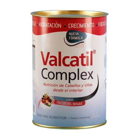 Suplemento Valcatil Complex Nutricion Cabello Uñas Polvo 260