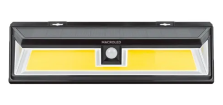 Aplique Reflector Led Solar Fotocelula Movimiento 10W Calido