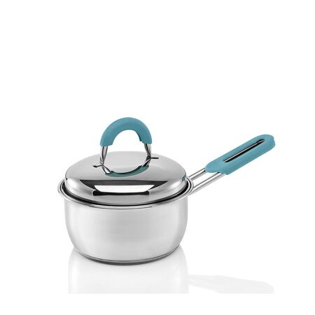Cacerola Con Mango Turquesa Gamuza 18Cm Futture 88151