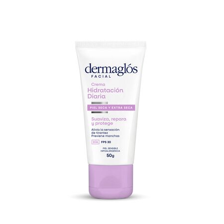 Dermaglos Crema Hidratacion Diaria Piel Extra Seca Fp30 50g