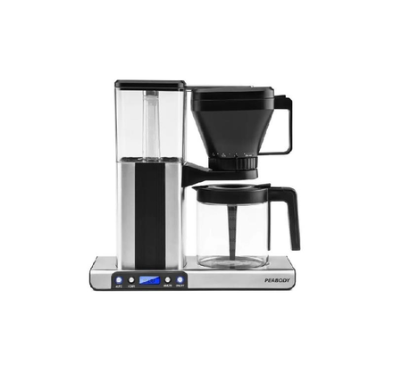 Cafetera Electrica Peabody Pe-mk01 Timer Display Anti Goteo Gris