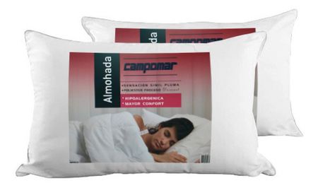Set  x 2 Almohadas Campomar