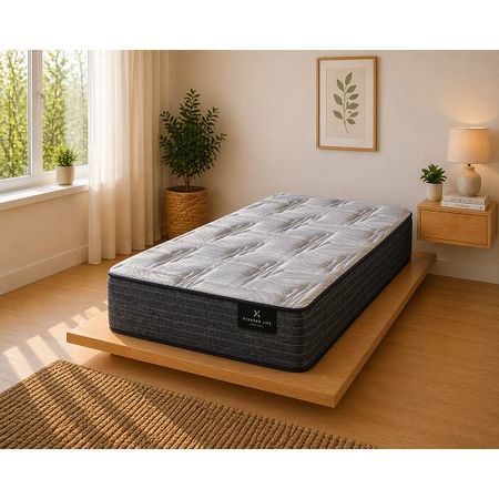 Colchón Resortes 1 Plaza King Koil World Extended Life XL 80x190x24 140kg