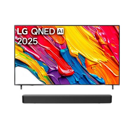 Combo Smart TV LG QNED 55" 4K UHD + Barra Sonido Philips 60W BT