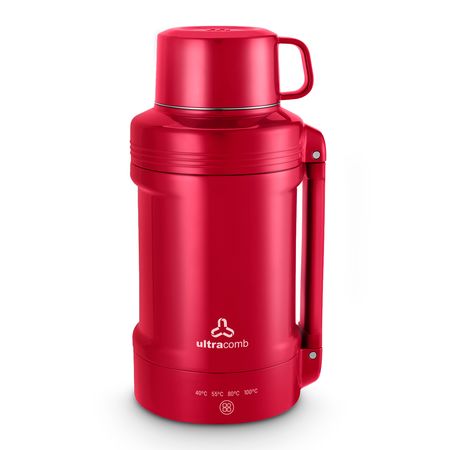 Termo Eléctrico Te-4000r Ultracomb 1l 4 Temperaturas 6hs Magenta