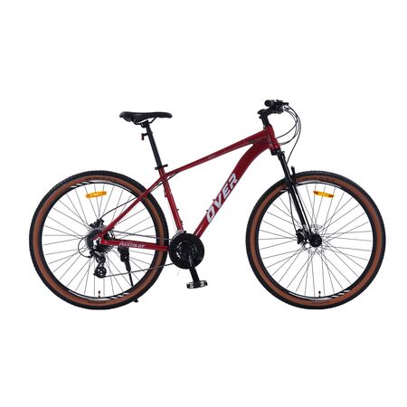Bicicleta MTB OVERTECH Fortis GT R29 Aluminio Full Shimano, 24V Frenos Hidráulicos, suspensión