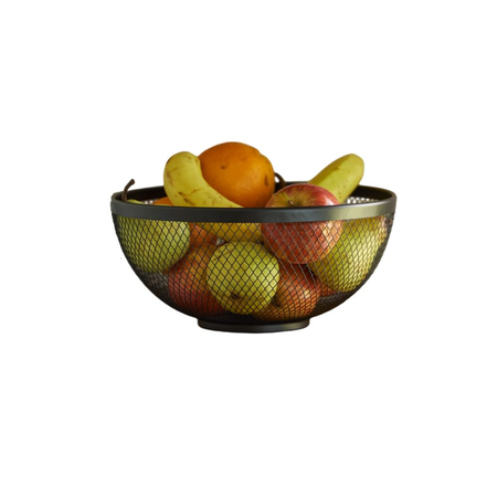 Frutera canasta cocina Deco Metal 26x13cm