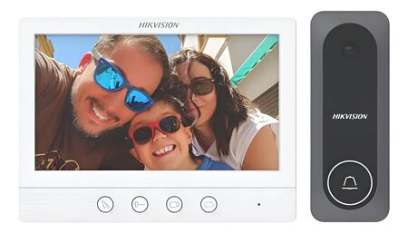 Kit Videoportero Hikvision LCD 7 Color DS-KIS212