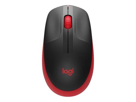 Mouse Logitech Wir M190 Black|Red 910-005904