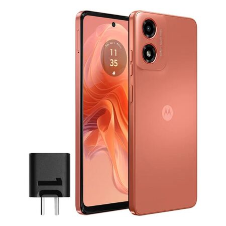 Celular Motorola Moto G04s 4GB 64GB Sunrise Orange PB380015AR