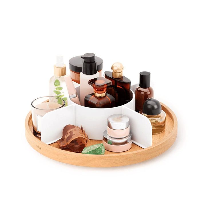 Tabla De Madera Organizadora Especias Umbra Madera Natural - Vista 2