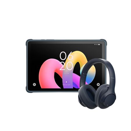 Combo TCL Pad 10L 128GB 4GB RAM + Auriculares Hune Over-ear Azul