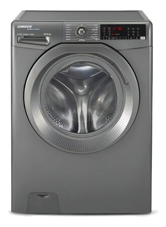 Lavasecarropas Automático Longvie L3d41066dmbr 10/6kg 1400rpm Gris