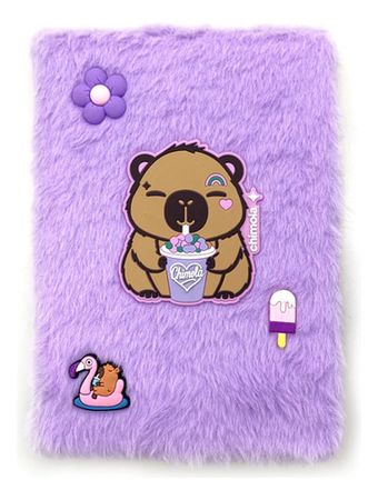 Chimola Cuaderno A5 Teddy Capymola St37 Violeta