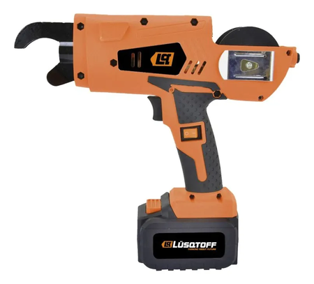 Maquina Para Atar Hierro A Bateria Lusqtoff La08 + 2 Bobinas