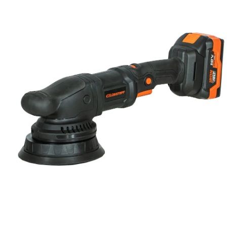 Pulidora Roto Orbital A Bateria 160mm Lusqtoff Prl150-9b 18v Negro - Vista 1