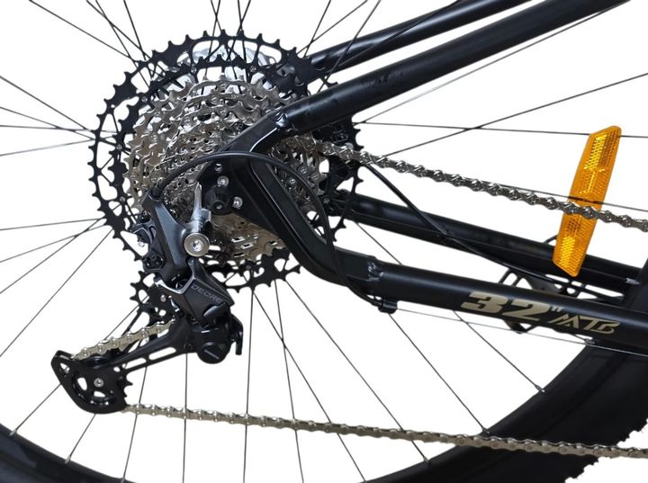 Bicicleta Fire Bird X-Sport _ Negro-Talle: 18"-M _Cuadro de alumino _Frenos Hidraulicos _MonoPlato 1x12 _ Rodado 32” - Vista 2