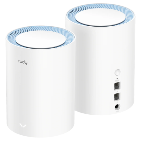 ACCESS POINT CUDY AC1200 WI-FI WHOLE HOME MESH SOLUTION  PACK X2 (M1200)_EU V1.0