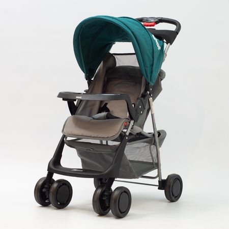Cochecito De Paseo Bebesit Eos Con Bandeja Superior Verde 1337-J