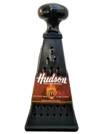 Rallador 4 Caras Acero Inoxidable Hudson Negro Pirámide Negro