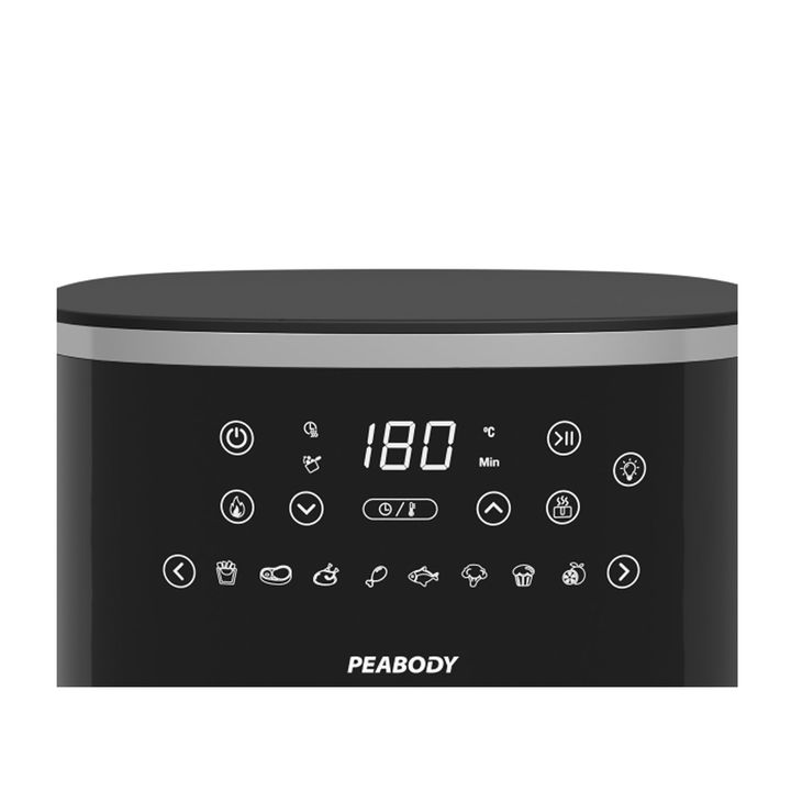 Freidora De Aire Fryer Digital Negra Peabody Pe-afw520n - Vista 5