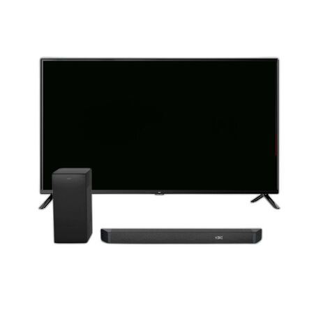 Combo Smart TV RCA 65" 4K LED + Barra Sonido Philips 240W