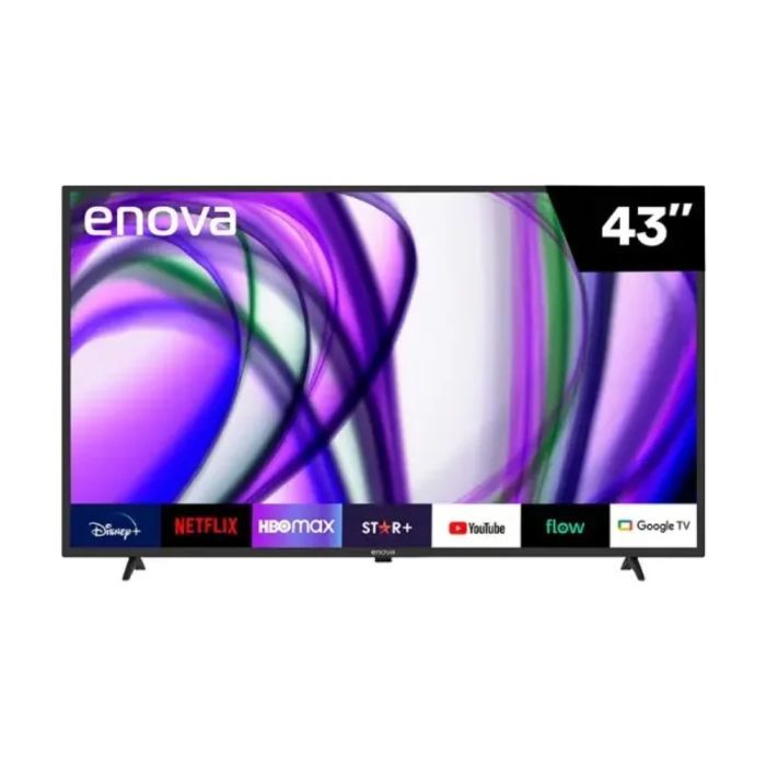 SMART TV 43" ENOVA TE43FG11-TDF FHD FRAMELESS GOOGLE TV - Vista 2